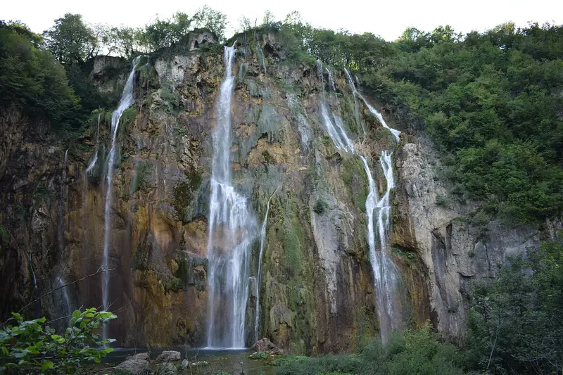 La cascata Veliki Slap ai Laghi di Plitvice